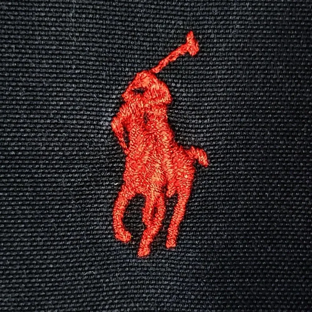 Polo Ralph Lauren Oxford Shirt Mens Size Large Button Down Blue Cotton Silk LS